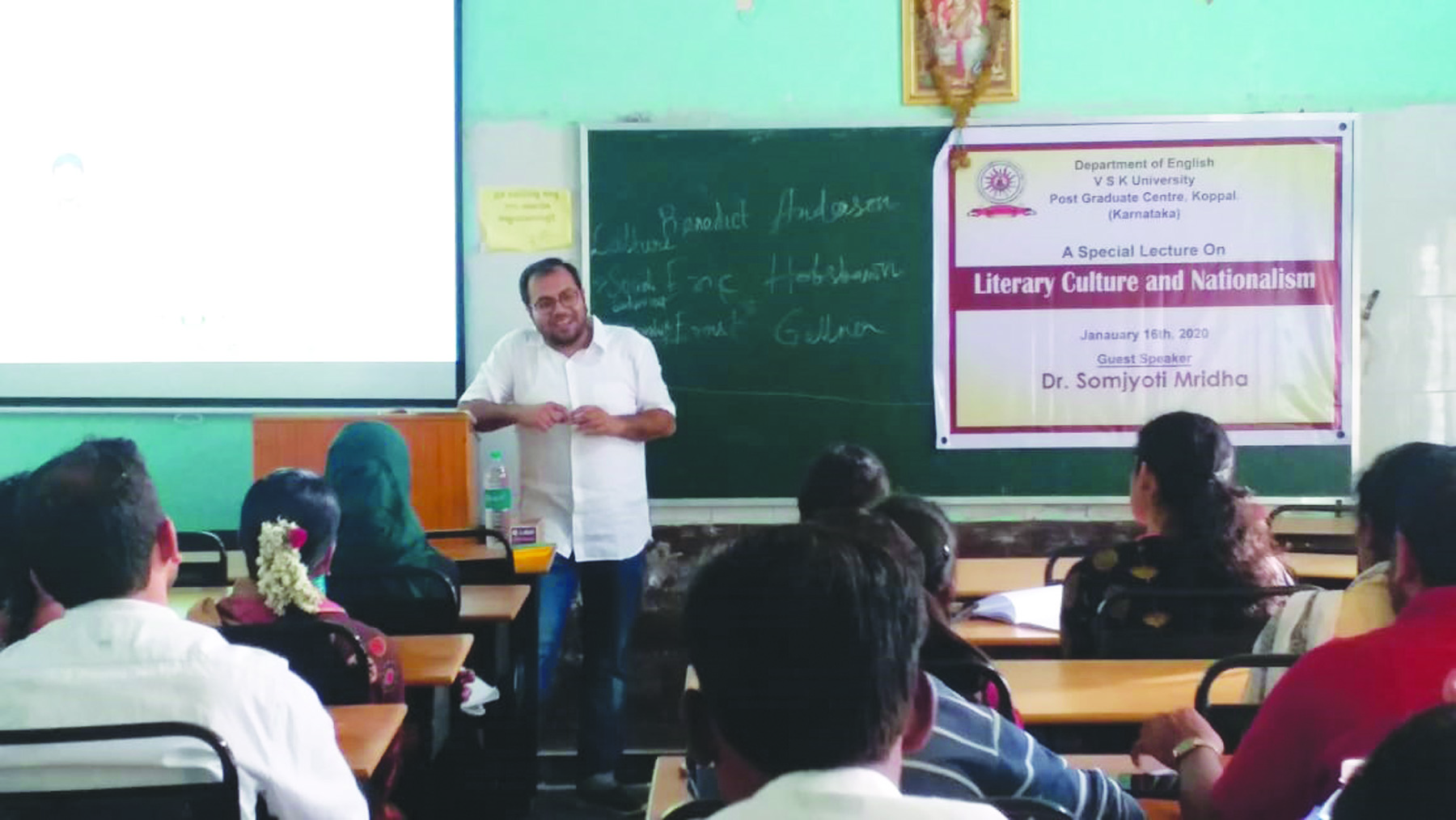 ಸಾಹಿತ್ಯಿಕ ಸಂಸ್ಕೃತಿಯು ರಾಷ್ಟ್ರೀಯತೆಯ ವಾದವನ್ನು ಬಿಂಬಿಸುವ ಕಾಯಕವಾಗಿದೆ